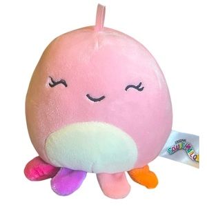 NEW Jeanne the Octopus Ornament (From Box Set) Squishmallows 4"